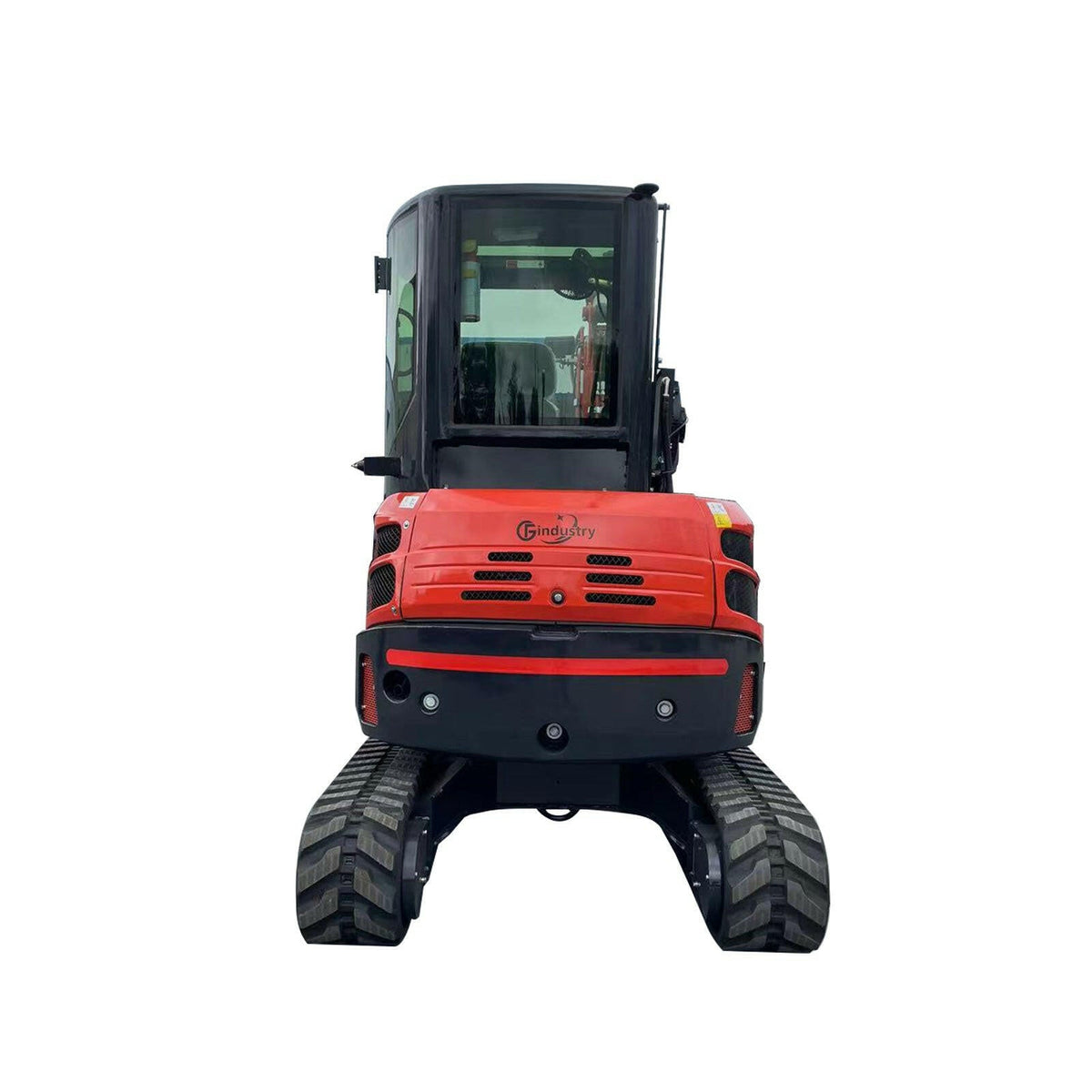 3.5 Ton Mini Excavator Yanmar 27.5HP Diesel w/ Enclosed Cab | CFG-KU45
