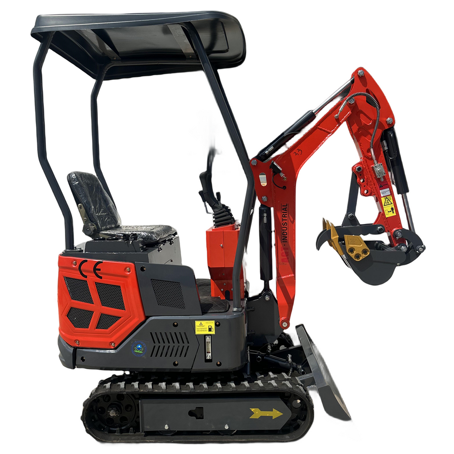 1 Ton Mini Excavator B&S 13.5HP Gasoline Engine | AGT-DJ14