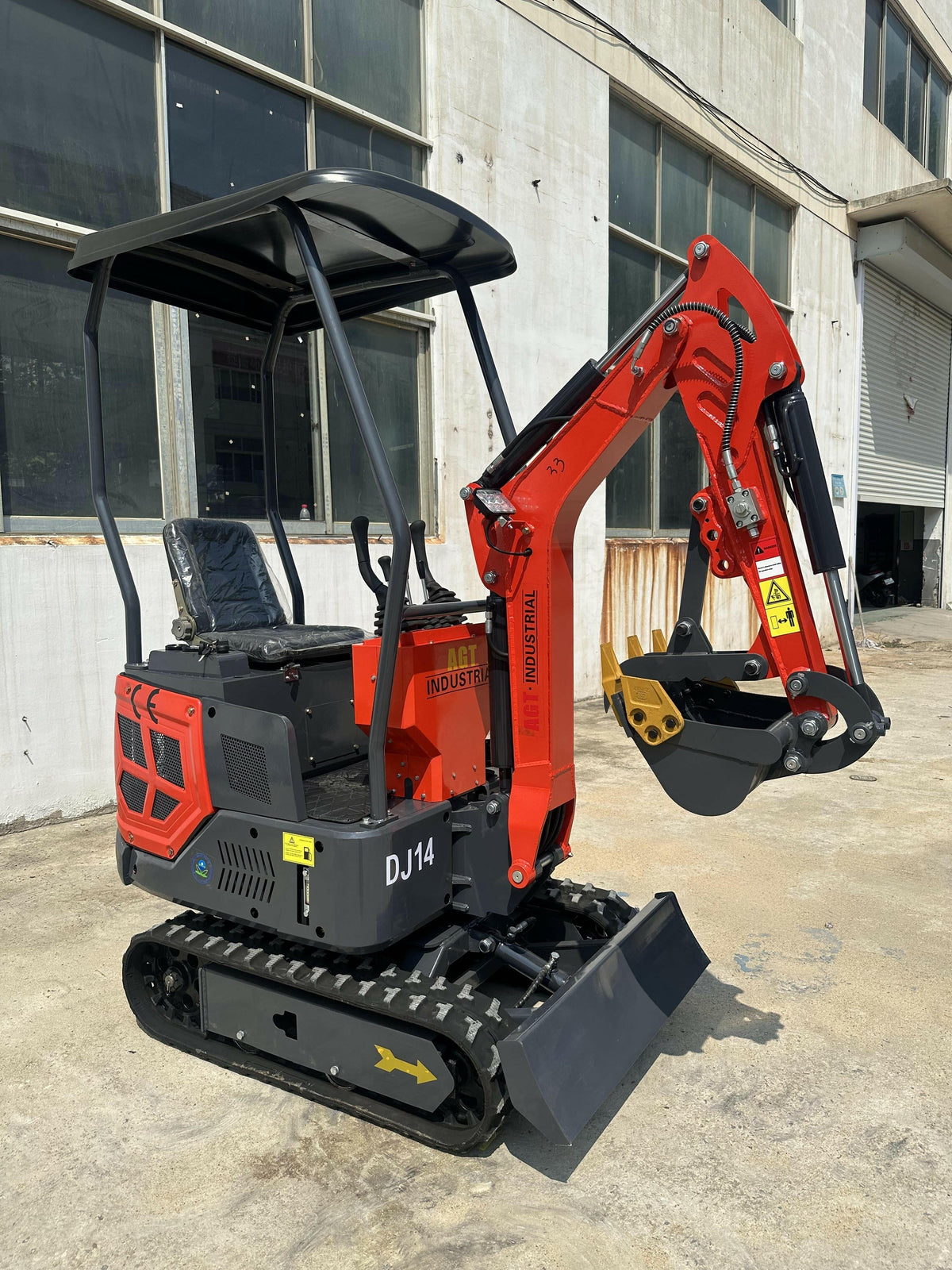 1 Ton Mini Excavator B&S 13.5HP Gasoline Engine | AGT-DJ14