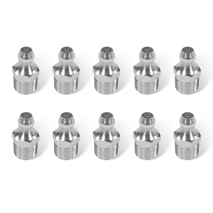 ( 1 Pack / 10 Pcs )Grease Fitting for Mini Compact Excavator MEC17,MEC17PRO (SKU: 150533, 150534）