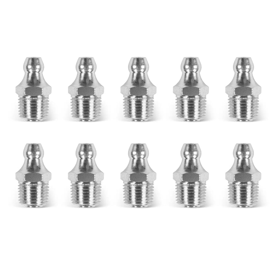 ( 1 Pack / 10 Pcs )Grease Fitting for Mini Compact Excavator MEC17,MEC17PRO (SKU: 150533, 150534）