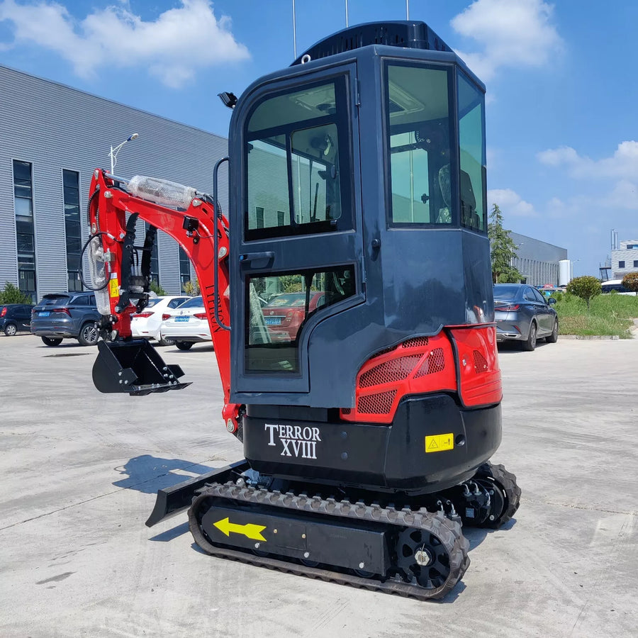 2 Ton New Mini Excavator Digger Tractor, EPA certified KUBOTA D902 Diesel Engine