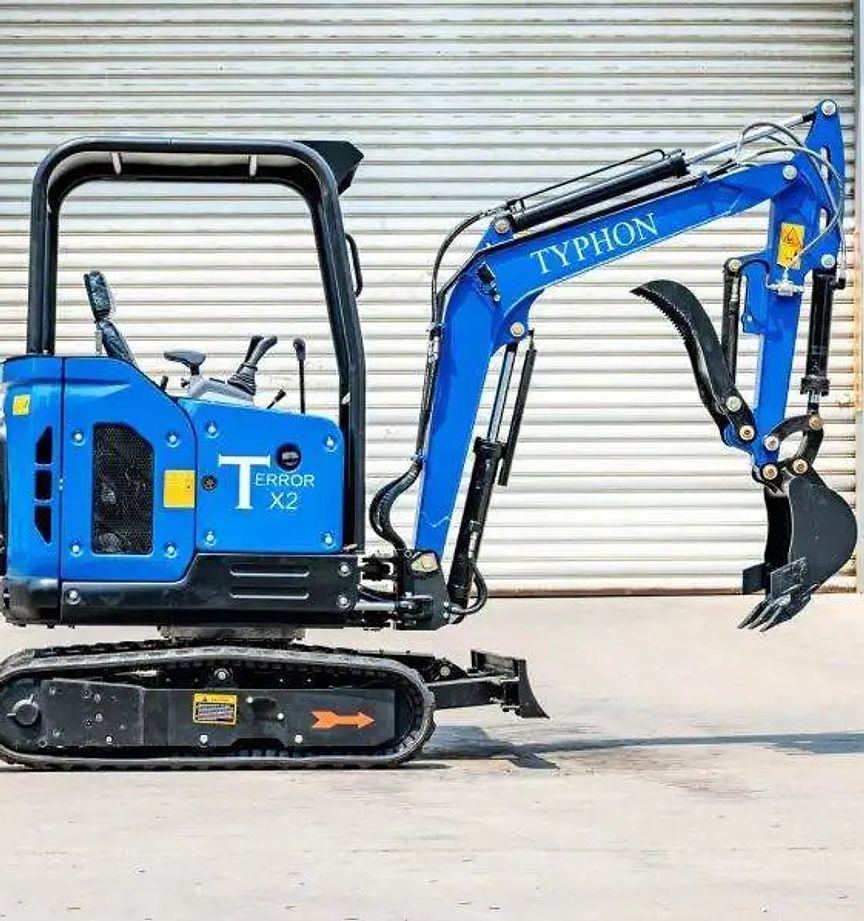 Typhon Terror X2 STORM 2.5-Ton Mini Excavator, Kubota V1505