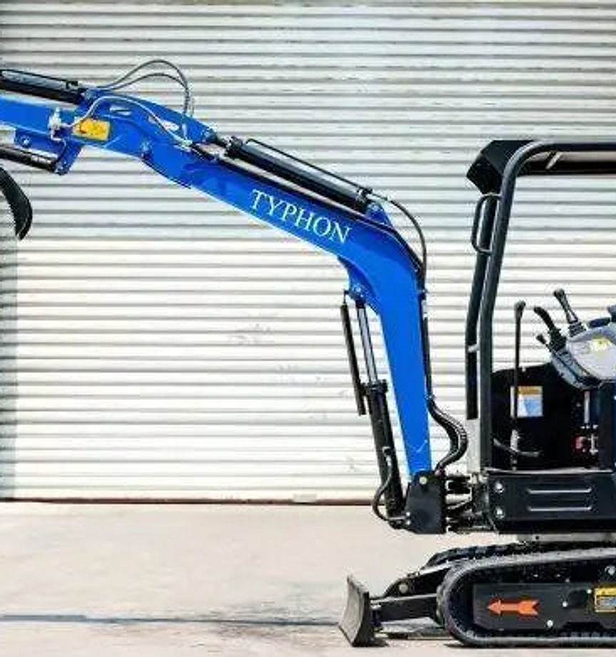 Typhon Terror X2 STORM 2.5-Ton Mini Excavator, Kubota V1505