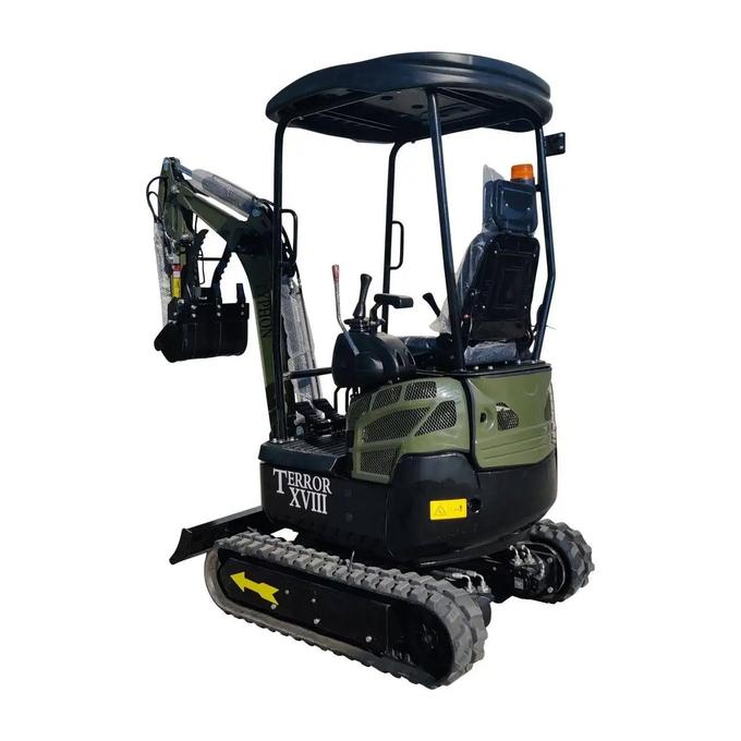 2025 Typhon Terror XVIII Mini Excavator, 4000 lb Kubota Diesel