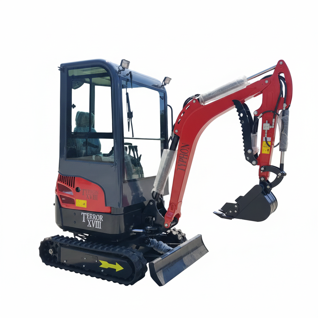 2 Ton New Mini Excavator Digger Tractor, EPA certified KUBOTA D902 Diesel Engine