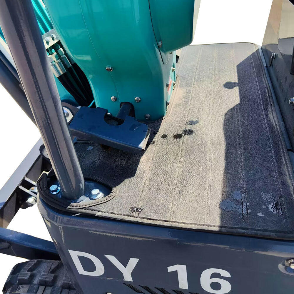 1 Ton Mini Excavator Kubota D722 Diesel Engine Rubber Tracks Dozer Blade | CFG-DY16