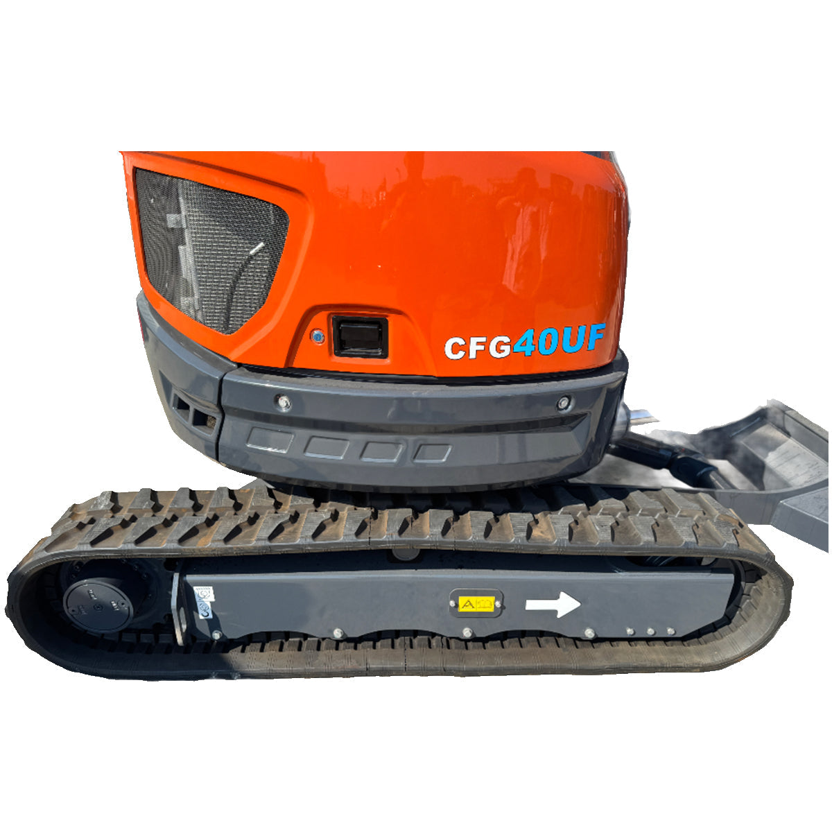 4 Ton Mini Excavator Kubota Diesel Engine w/ A/C & Thumb | CFG-40UF