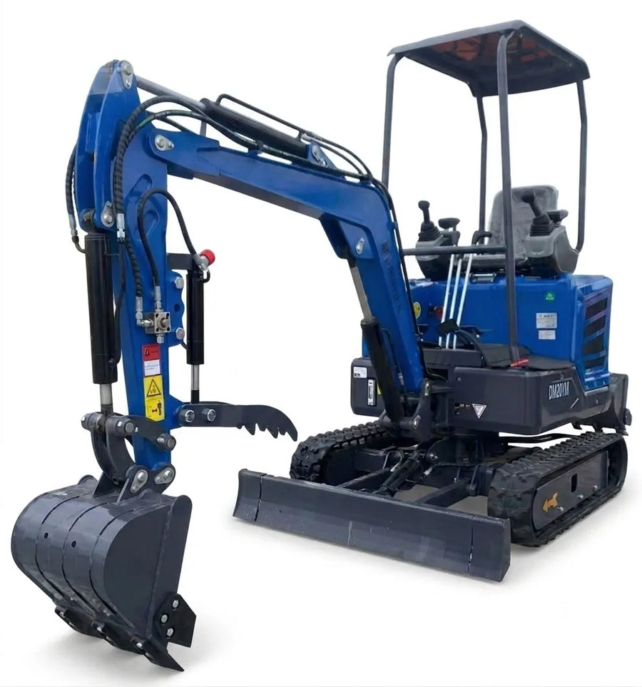 2 Ton Mini Excavator Yanmar Diesel Retractable Tracks & Pilot Control | DM20YM