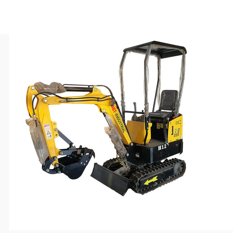 1 Ton Mini Excavator B&S 13.5HP Engine w/ Compact Design | AGT-H12