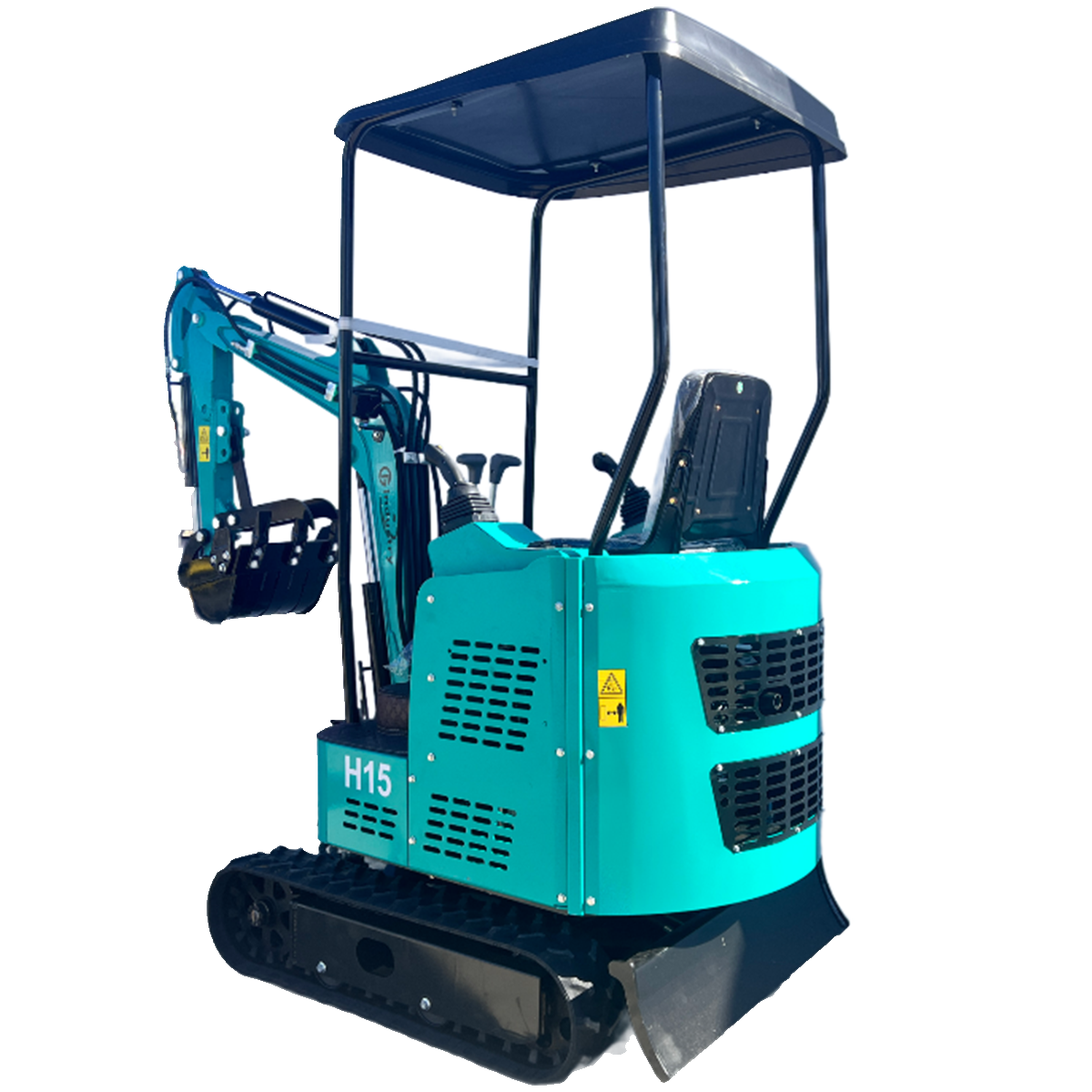 1 Ton Mini Excavator RATO 13.5HP Gasoline w/ Pilot Control | AGT-H15R
