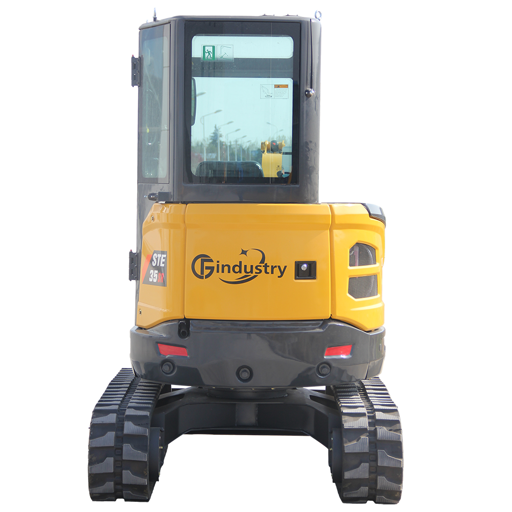 2.8 Ton Mini Excavator Yanmar 25HP Diesel Enclosed Cab w/ Thumb | CFG-STE35SR