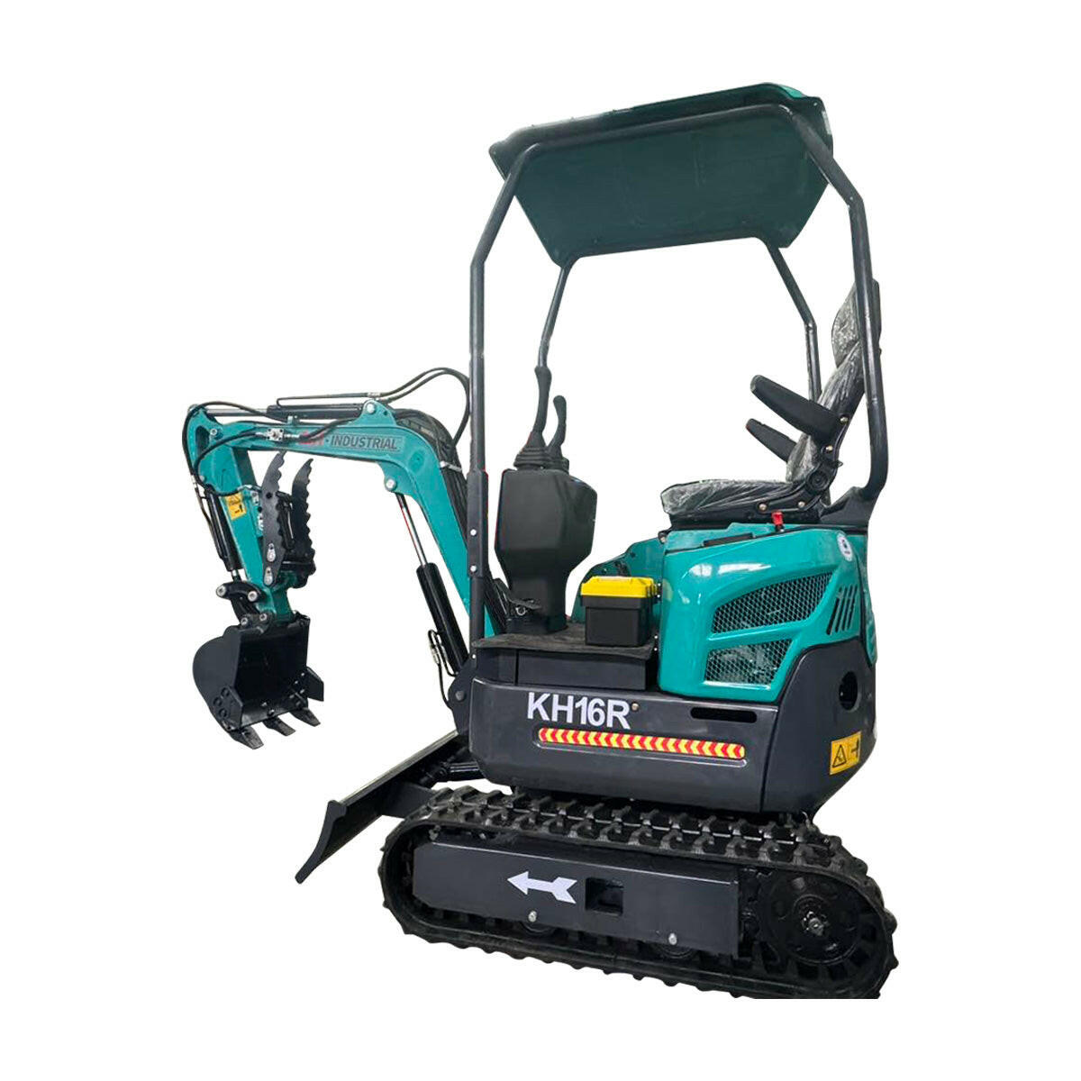 1 Ton Mini Excavator RATO 13.5HP Gasoline w/ Hydraulic Thumb | AGT-KH16R