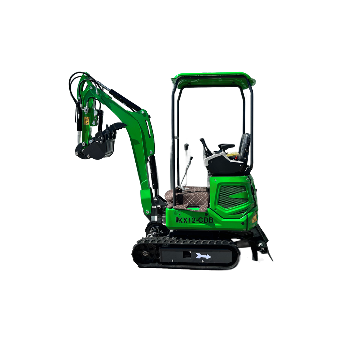 1 Ton Mini Excavator B&S Engine w/ Retractable Tracks | KX12-CDB