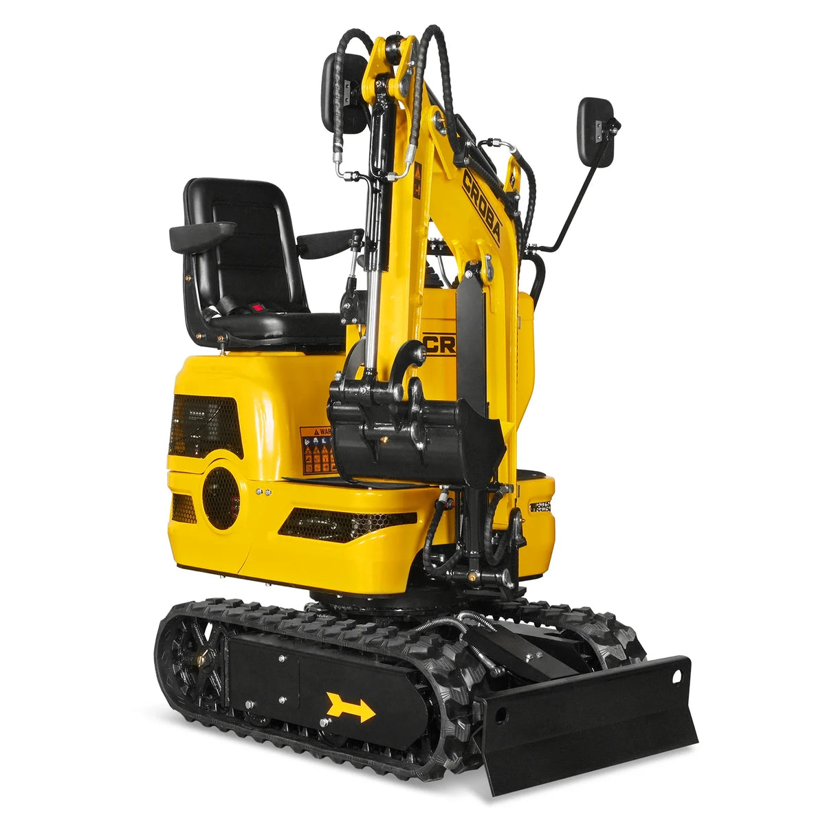 Mini Compact Excavator Loncin 300cc 9hp Engine, 43.3" Max. Digging Depth, 0.6Ton, 1345 LBS Operating Weight, MEC06
