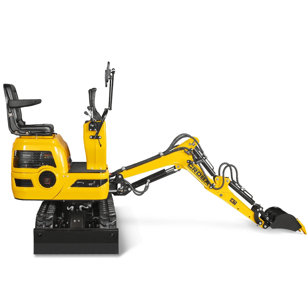 Mini Compact Excavator Loncin 300cc 9hp Engine, 43.3" Max. Digging Depth, 0.6Ton, 1345 LBS Operating Weight, MEC06