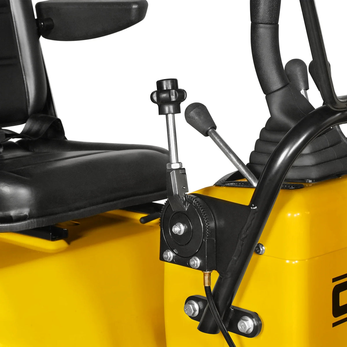 Mini Compact Excavator Loncin 300cc 9hp Engine, 43.3" Max. Digging Depth, 0.6Ton, 1345 LBS Operating Weight, MEC06