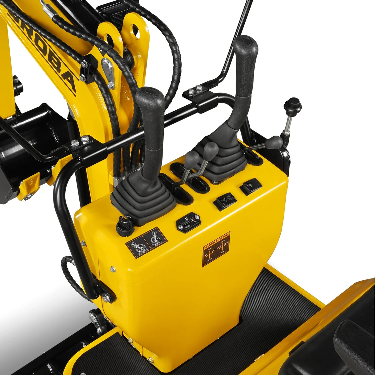 Mini Compact Excavator Loncin 300cc 9hp Engine, 43.3" Max. Digging Depth, 0.6Ton, 1345 LBS Operating Weight, MEC06
