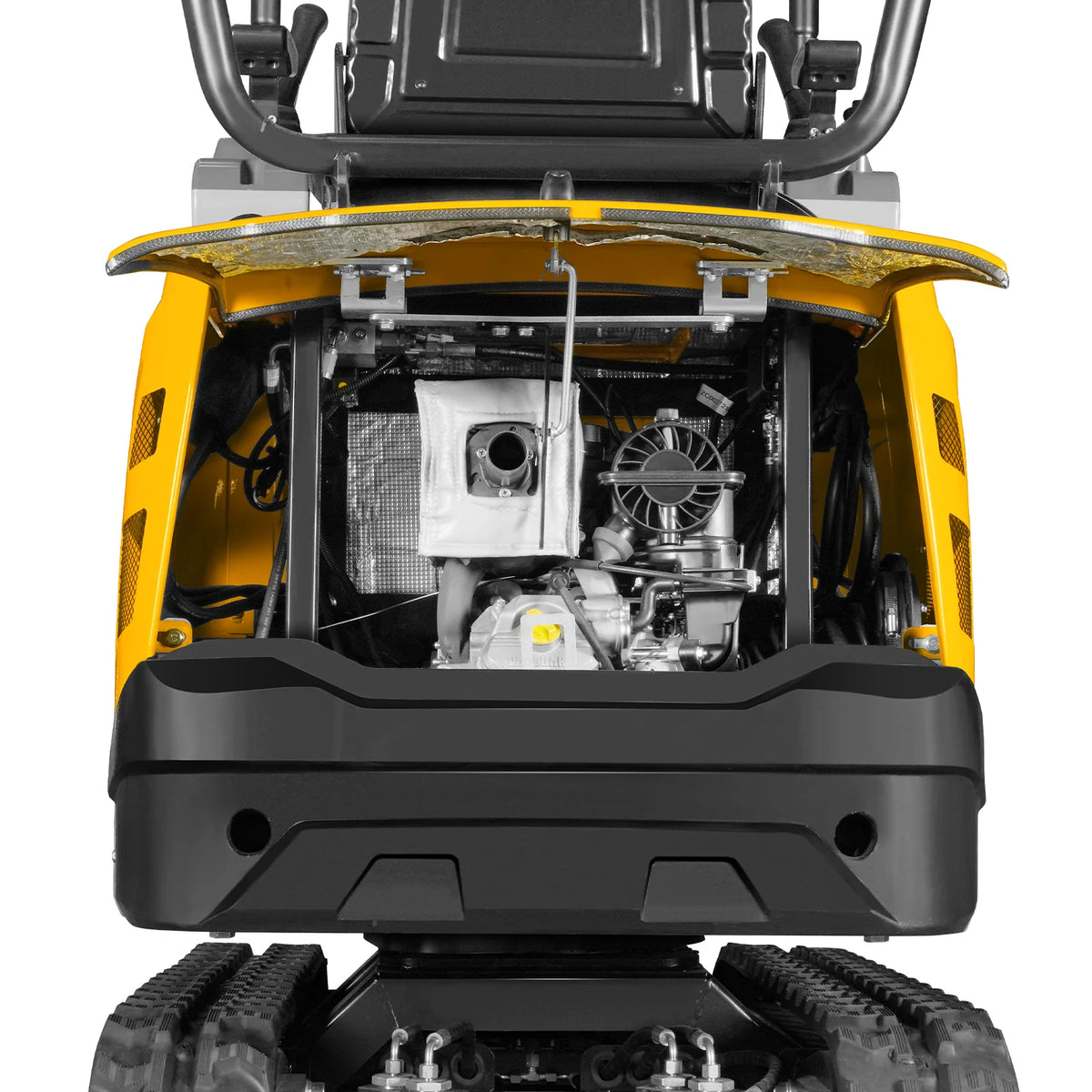 Mini Compact Excavator B&S VANGUARD 408cc 14hp Engine,  65.7" Max. Digging Depth, 1 Ton, 2370 LBS Operating Weight,  MEC10