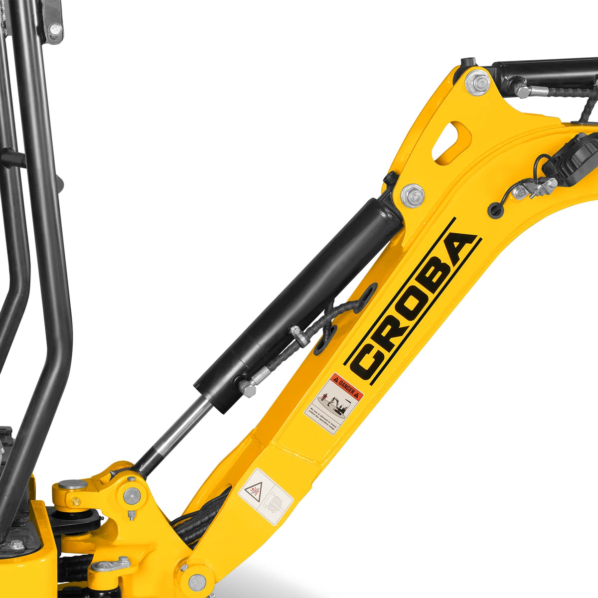 Mini Compact Excavator B&S VANGUARD 408cc 14hp Engine,  65.7" Max. Digging Depth, 1 Ton, 2370 LBS Operating Weight,  MEC10