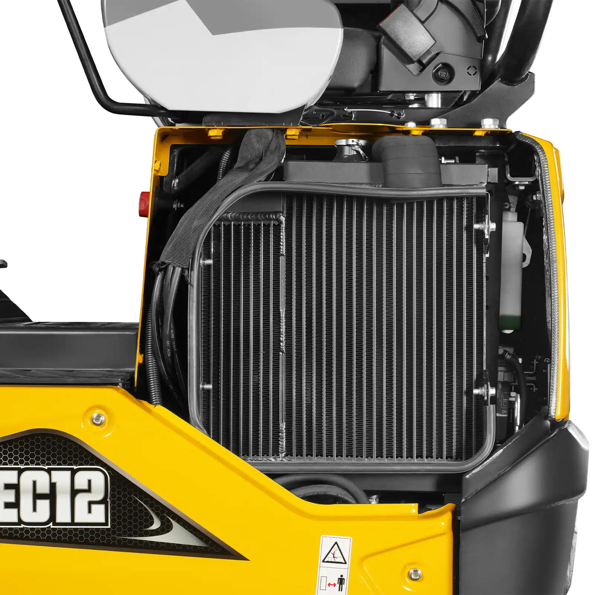 Mini Compact Excavator Kubota D722 Engine,  65.7" Max. Digging Depth, 1.2 Ton, 2700 LBS Operating Weight,  MEC12