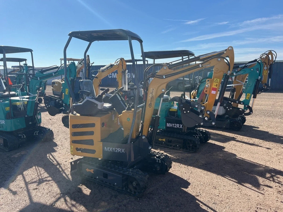 1 Ton Mini Excavator Rato 11.5HP Gasoline Crawler Digger | MX12RX