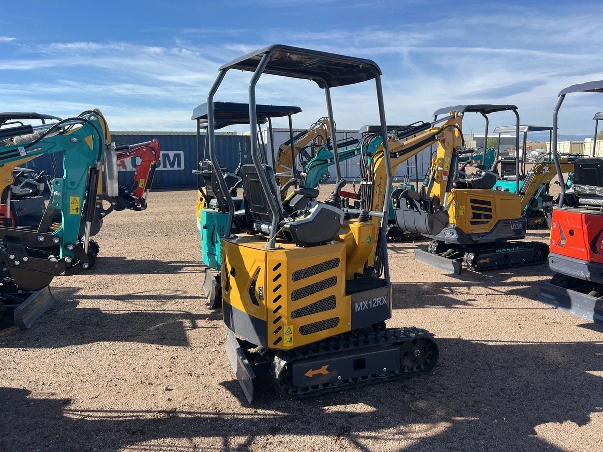 1 Ton Mini Excavator Rato 11.5HP Gasoline Crawler Digger | MX12RX