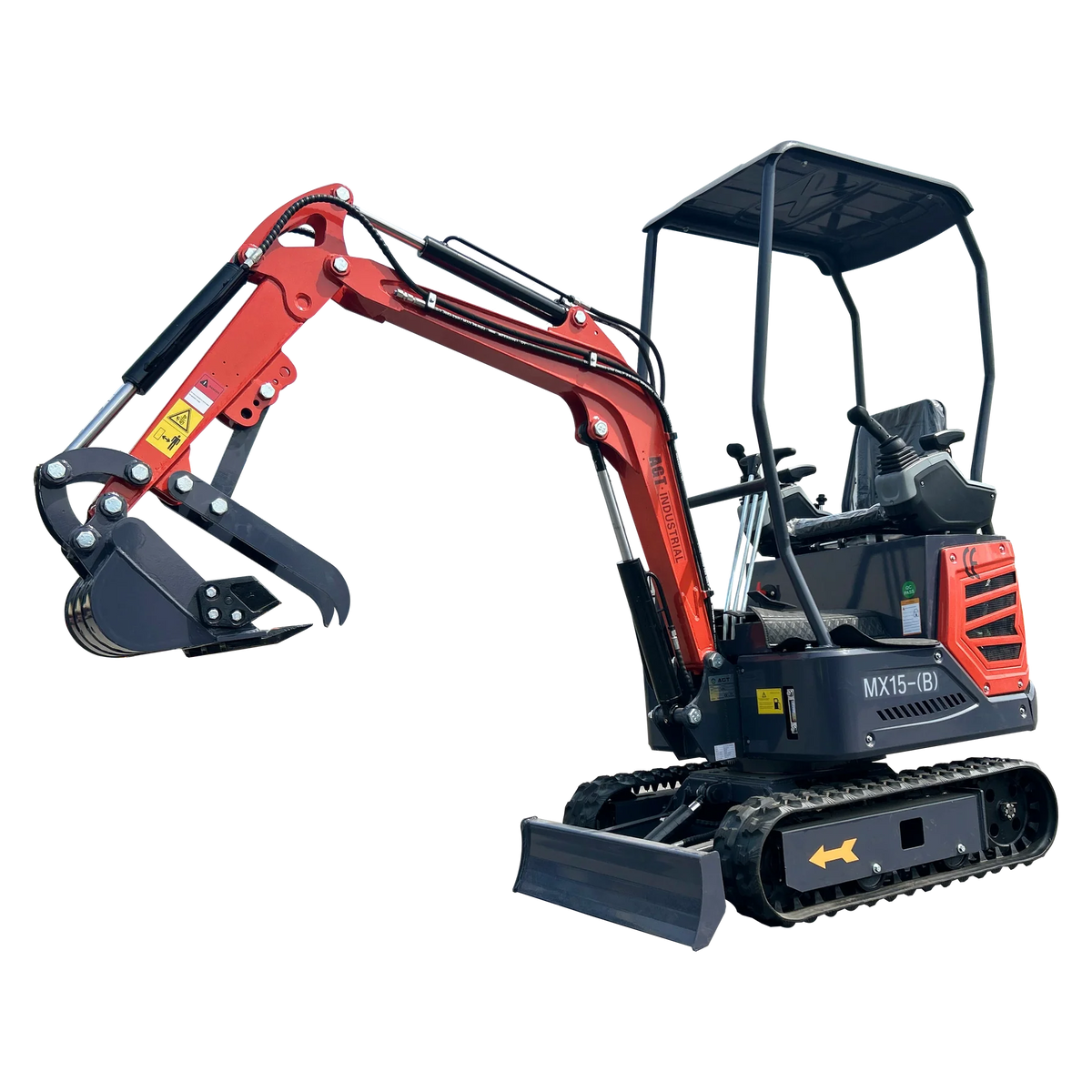 1 Ton Mini Excavator B&S Engine w/ Pilot Control & Swing | MX15-B