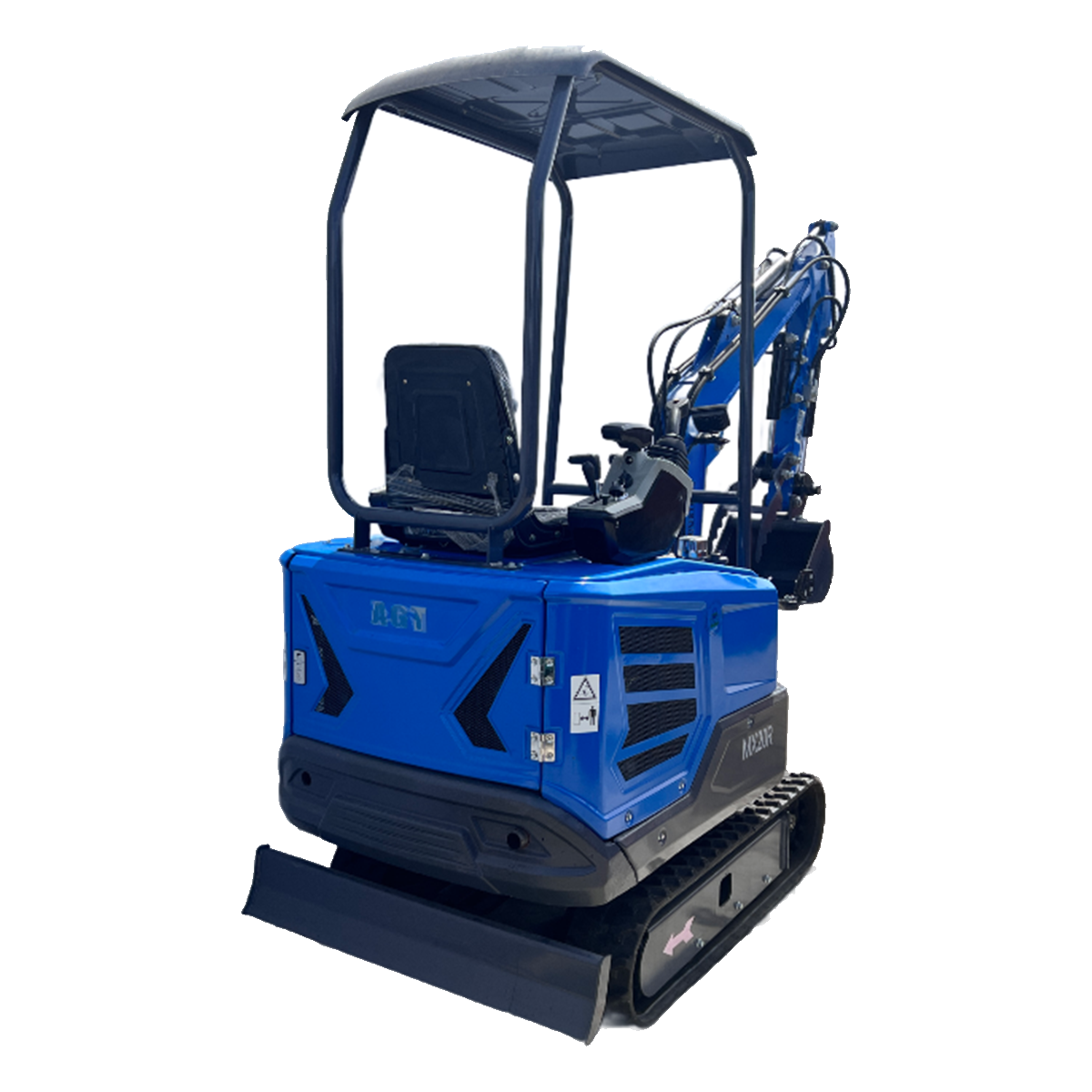1.2 Ton Mini Excavator Rato 23HP Engine w/ Pilot Control & Thumb | MX20R