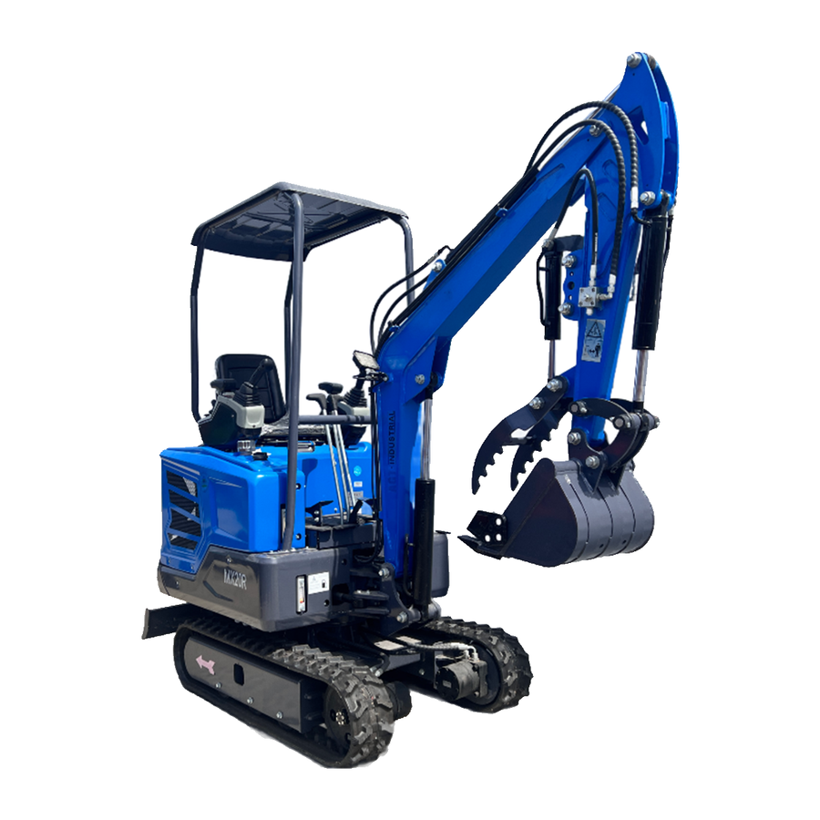 1.2 Ton Mini Excavator Rato 23HP Engine w/ Pilot Control & Thumb | MX20R