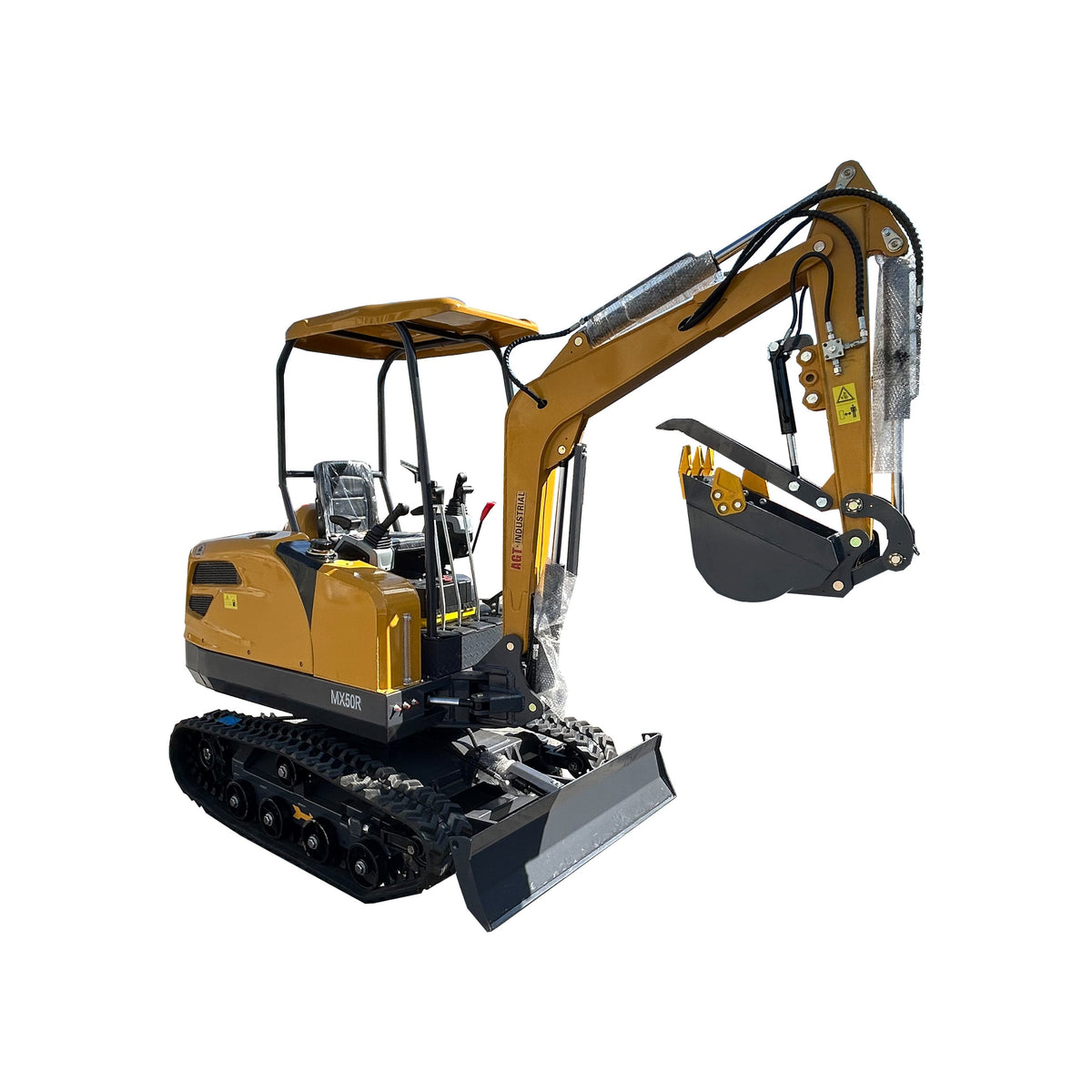1.1 Ton Mini Excavator Rato 28HP Engine w/ Pilot Control & Thumb | MX50R