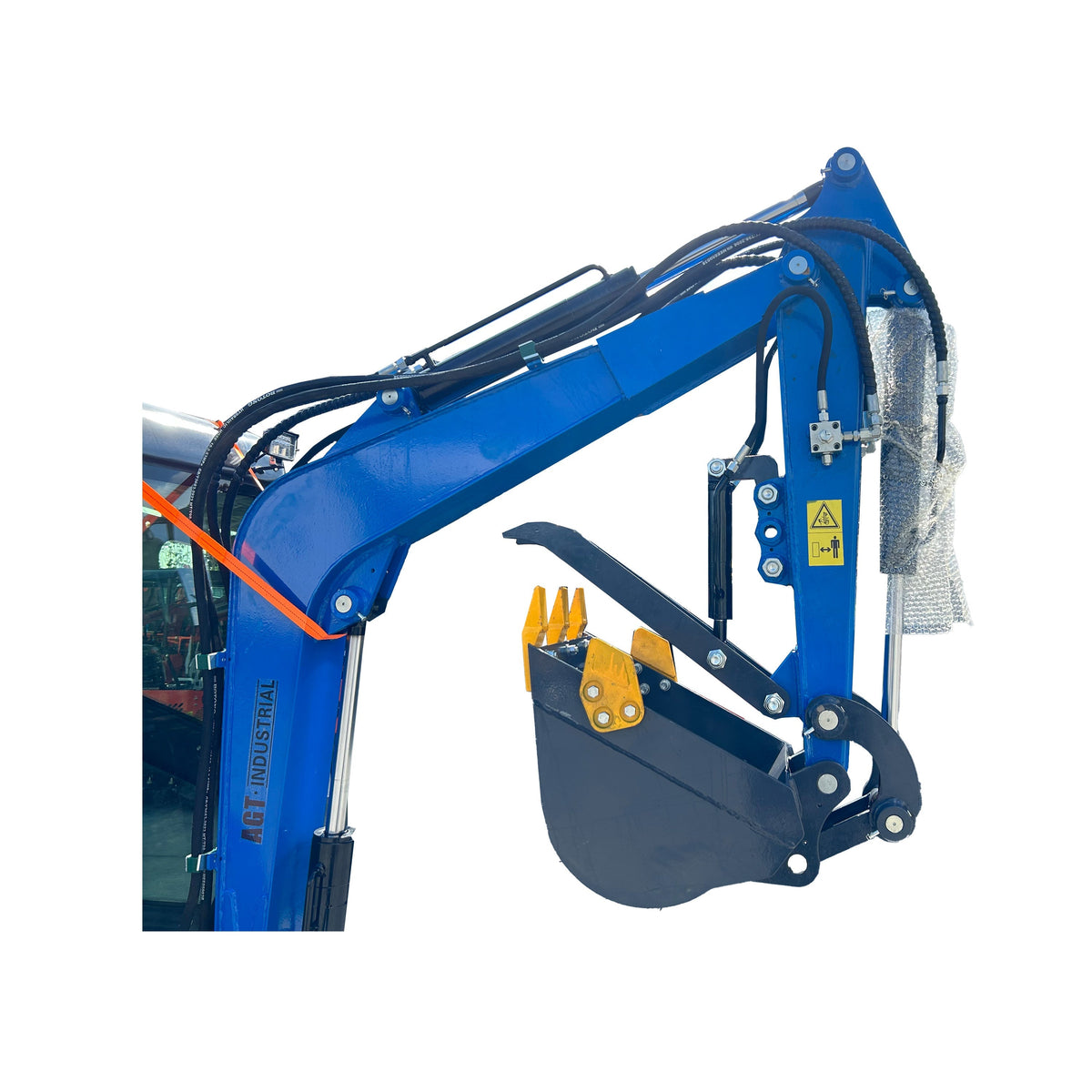 2 Ton Mini Excavator Rato 28HP Enclosed Cab w/ Hydraulic Thumb | MY50R