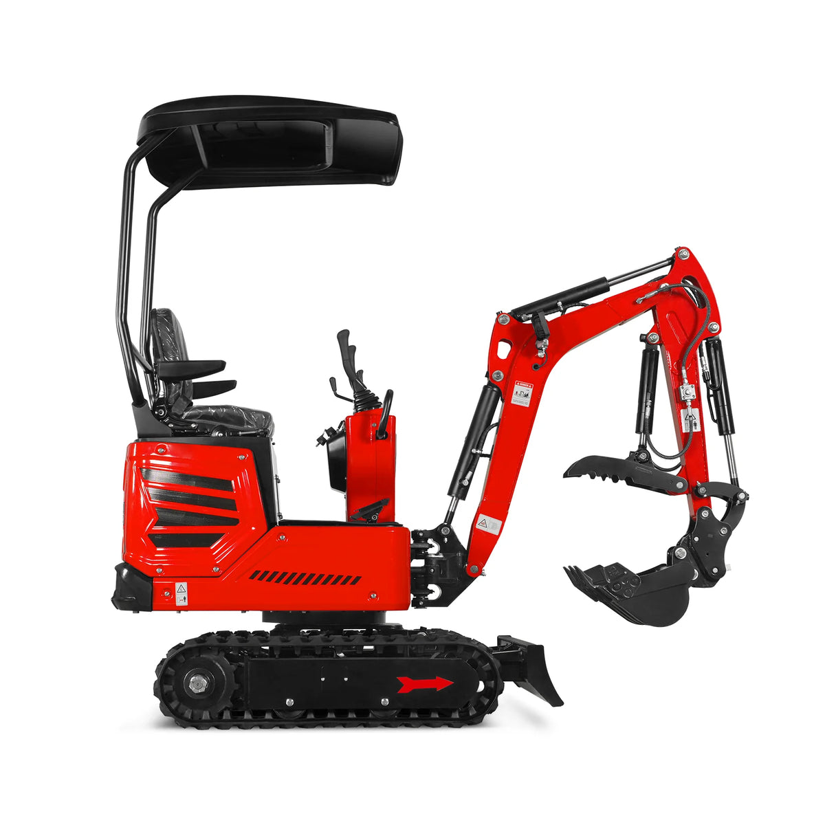 Mini Compact Excavator HONDA GX390 Engine,  65.7" Max. Digging Depth, 1Ton, 2280 LBS Operating Weight,  MEC10