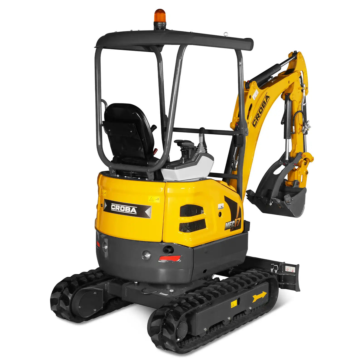 Mini Compact Excavator Kubota D902 Engine,  89" Max. Digging Depth, 1.7 Ton, 4145 LBS Operating Weight,  MEC17