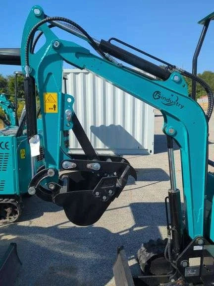 1 Ton Mini Excavator Rato 13.5HP Gas Digger w/ 16" Bucket & Fixed Thumb | QH12R