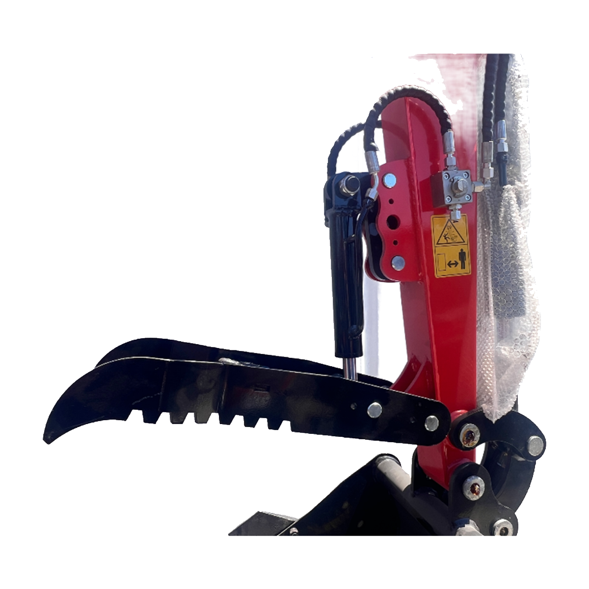2.8 Ton Mini Excavator W/ Kubota Engine & Enclosed Cab | QK30K