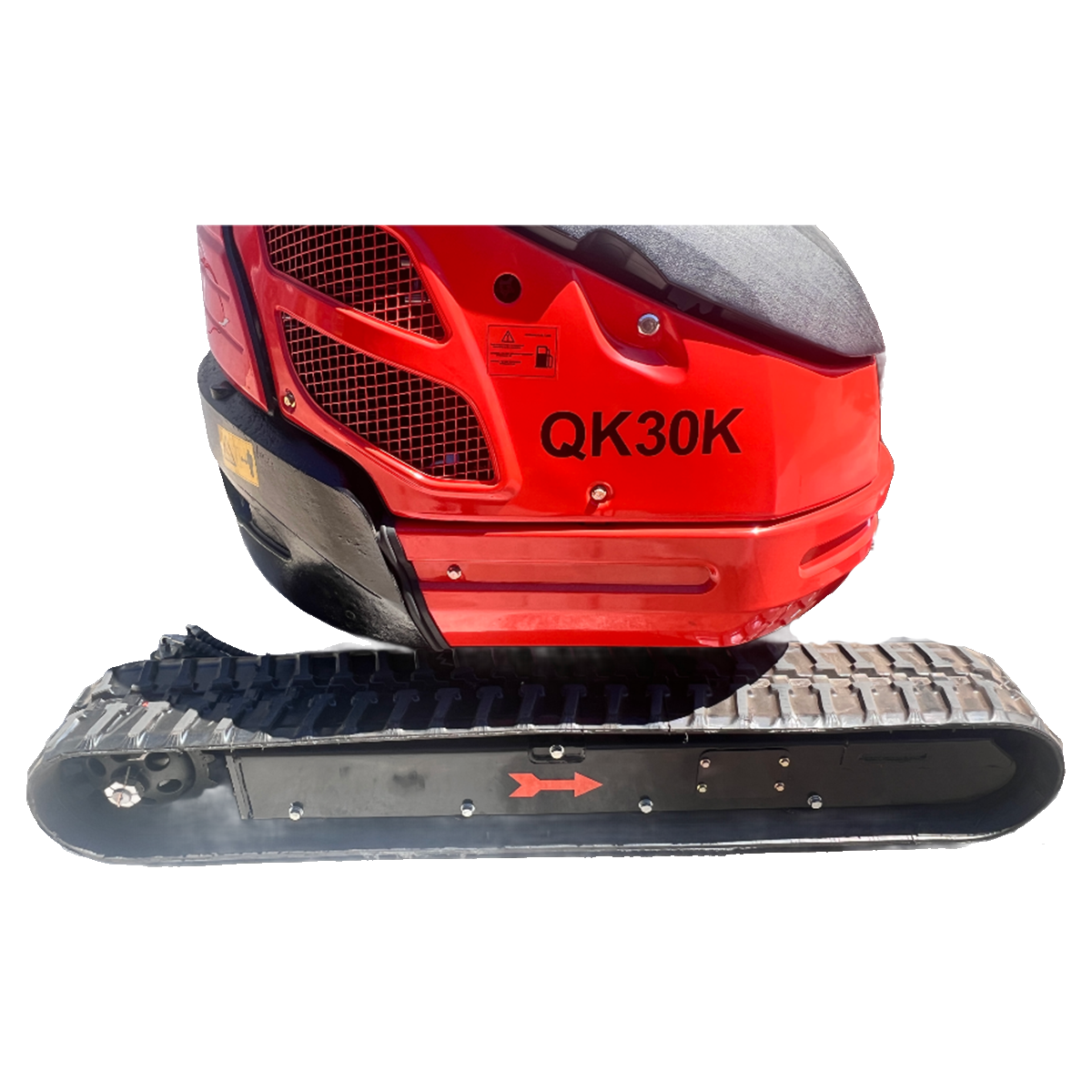 2.8 Ton Mini Excavator W/ Kubota Engine & Enclosed Cab | QK30K