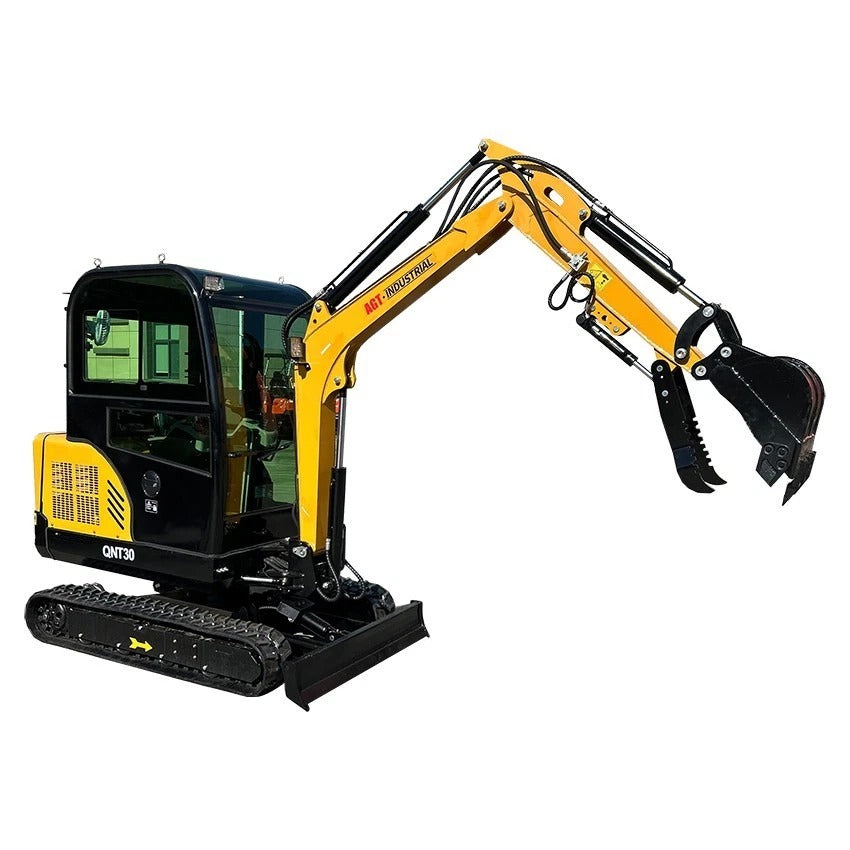 1.8 Ton Mini Excavator Kubota D902 Diesel 51" Width 7' Dig Depth w/ Thumb | QNT30
