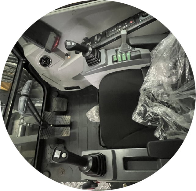6 Ton Compact Excavator Kubota 36kW Turbo Diesel Variable Pump w/ Thumb | STE75
