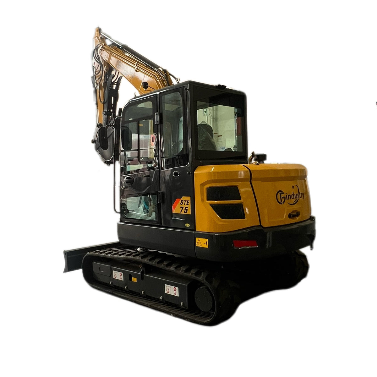 6 Ton Compact Excavator Kubota 36kW Turbo Diesel Variable Pump w/ Thumb | STE75
