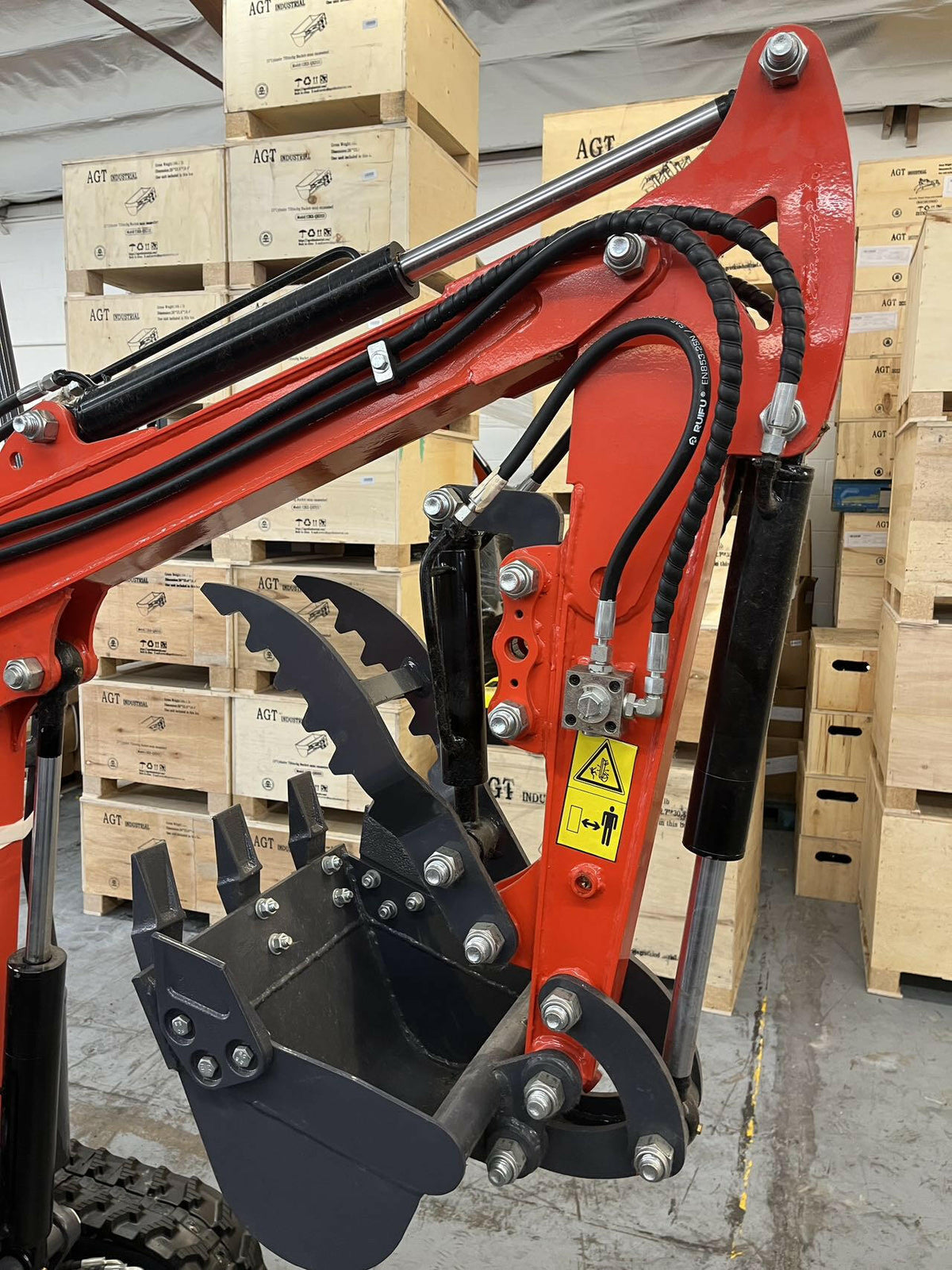 1.1 Ton Pro Mini Excavator EFI Engine w/ Two Speed & Pilot Control | DM12X-PLUS