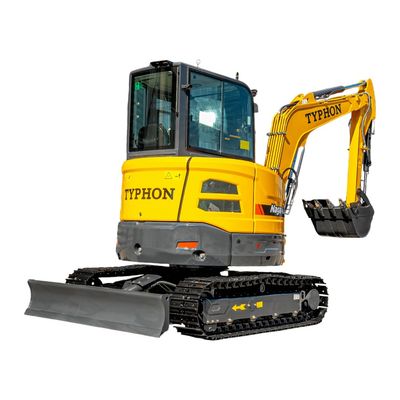 TYPHON NAGA 4.0 Mini Excavator 4 Ton 24.4HP Yanmar Diesel AC/Heat Cabin