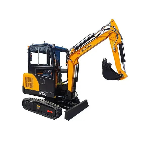 3 Ton, Kubota Diesel Engine Mini Excavator | NT30 + 12 Attachments FREE