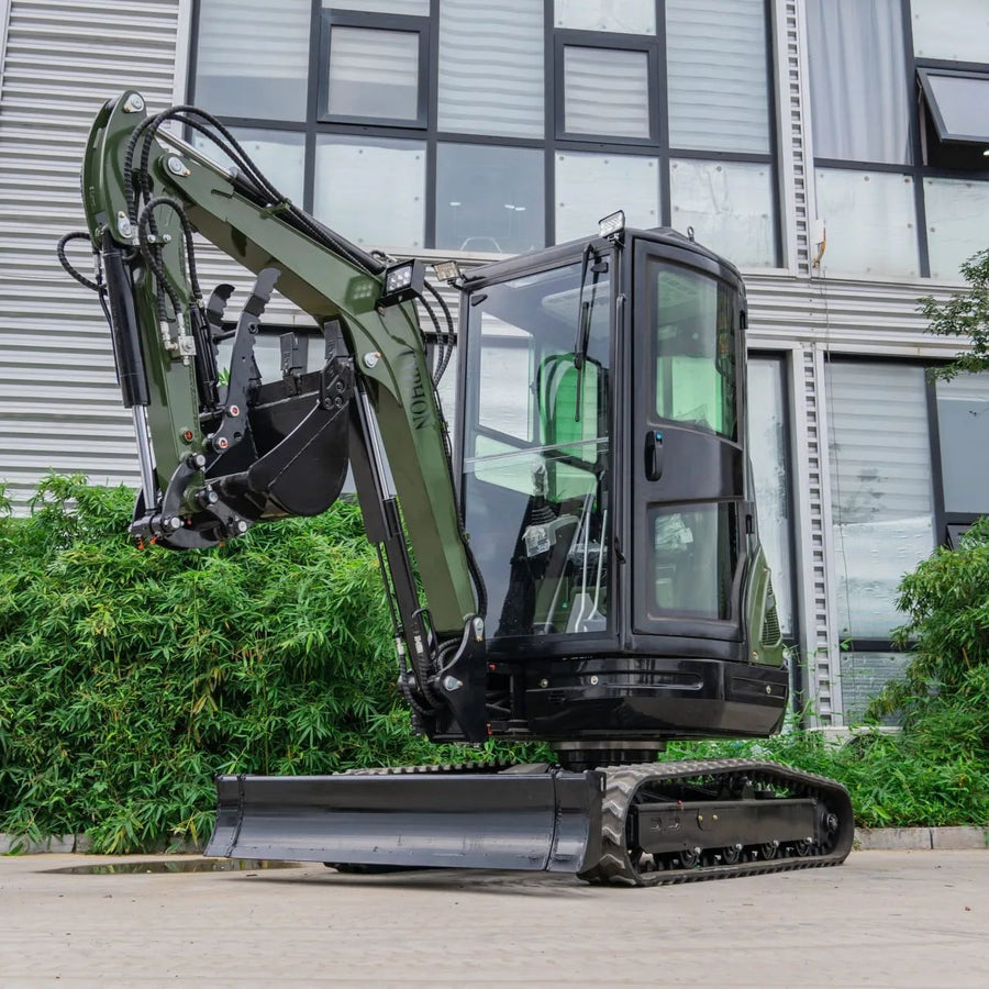 TYPHON TERROR XXV 2.7 Ton Mini Excavator 25.1HP Kubota D1105 Diesel AC Cabin