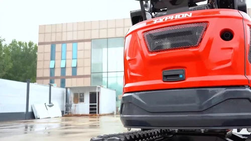 TYRANT 17 Mini Excavator Kubota D902 Engine Side Swing with 12 attachments