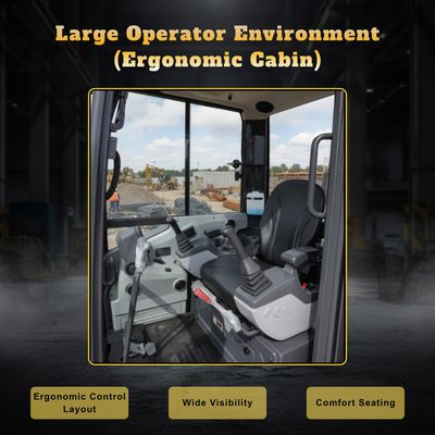 TYPHON NAGA 4.0 Mini Excavator 4 Ton 24.4HP Yanmar Diesel AC/Heat Cabin