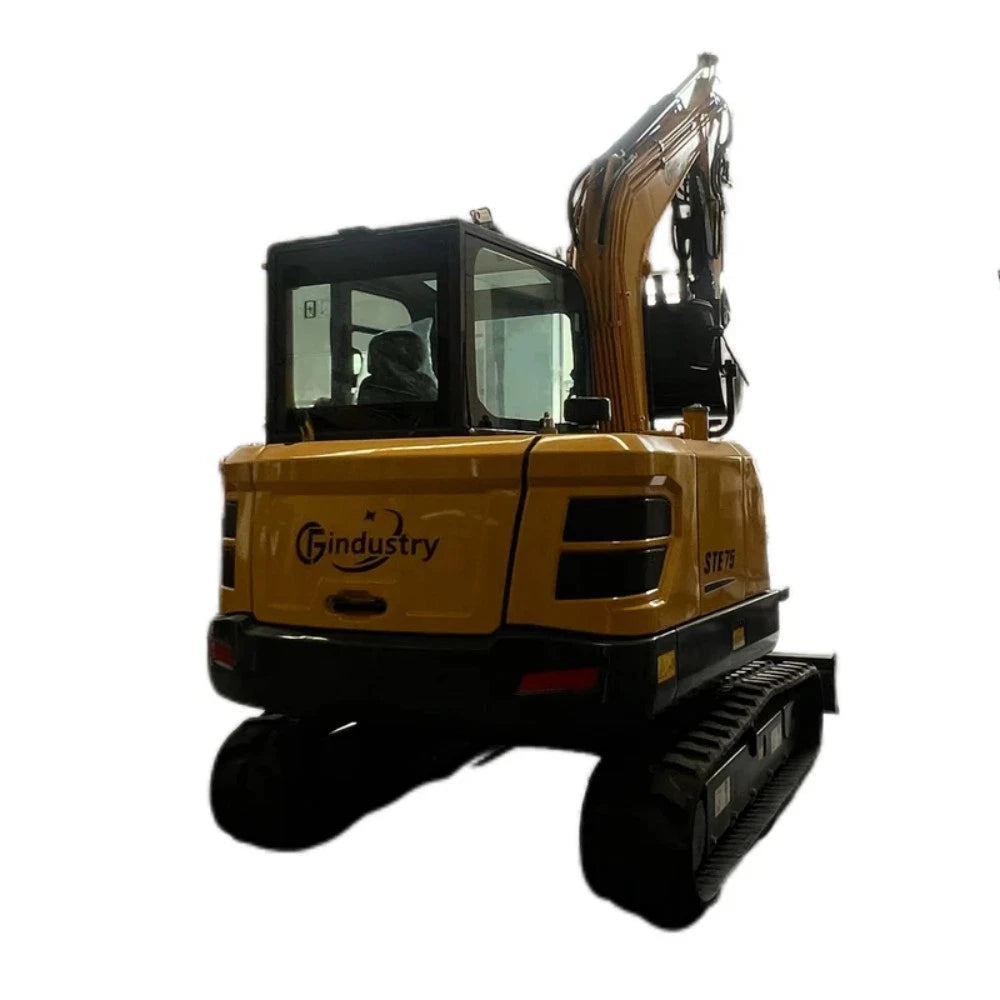 6 Ton Mini Excavator Digger Kubota Diesel Engine Hydraulic Thumb&Pilot Control