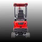TYRANT 17 Mini Excavator Kubota D902 Engine Side Swing with 12 attachments