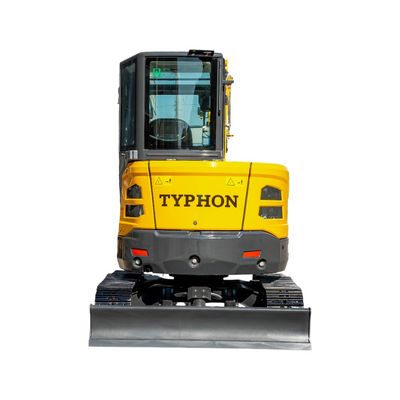TYPHON NAGA 4.0 Mini Excavator 4 Ton 24.4HP Yanmar Diesel AC/Heat Cabin