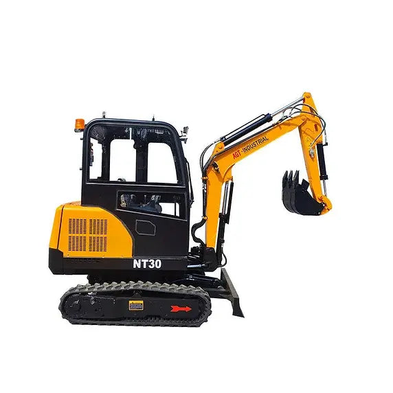 3 Ton, Kubota Diesel Engine Mini Excavator | NT30 + 12 Attachments FREE